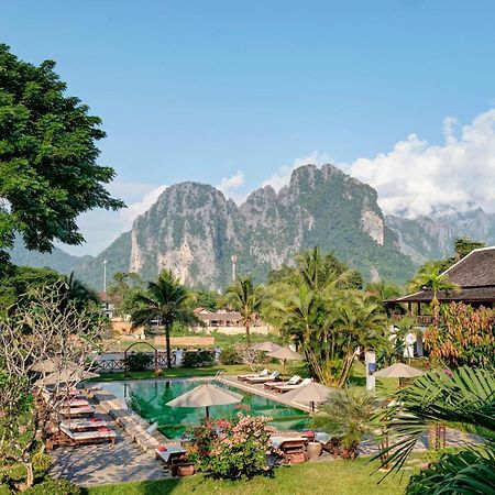 Riverside Boutique Resort, Vang Vieng Buitenkant foto
