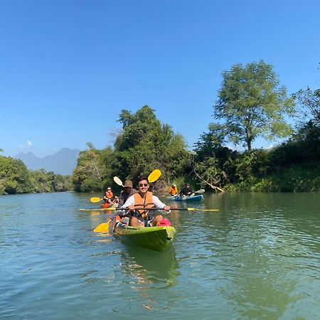 Riverside Boutique Resort, Vang Vieng Buitenkant foto