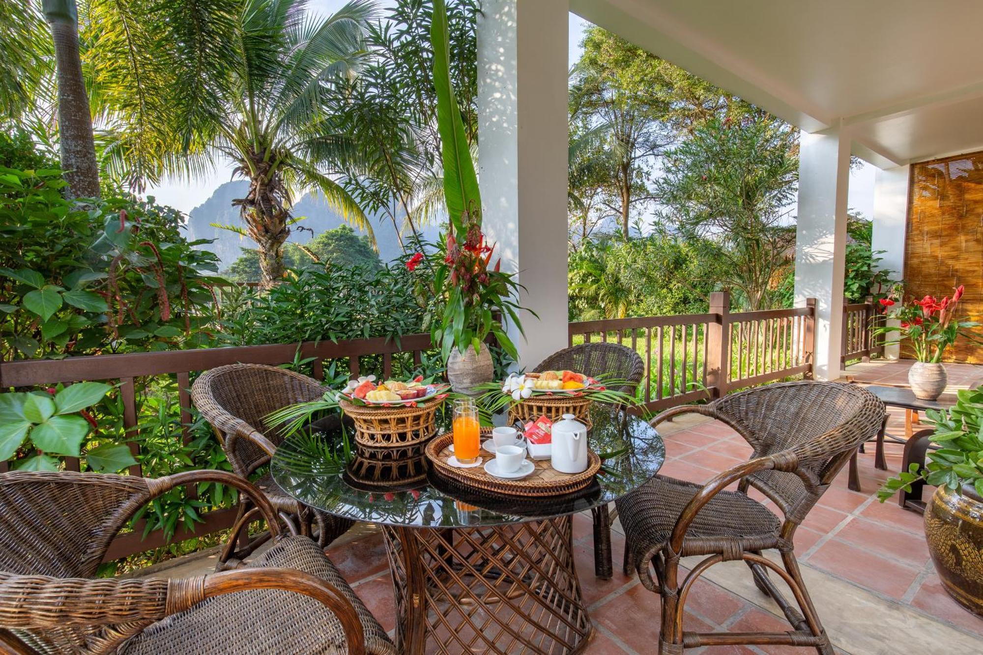 Riverside Boutique Resort, Vang Vieng Kamer foto