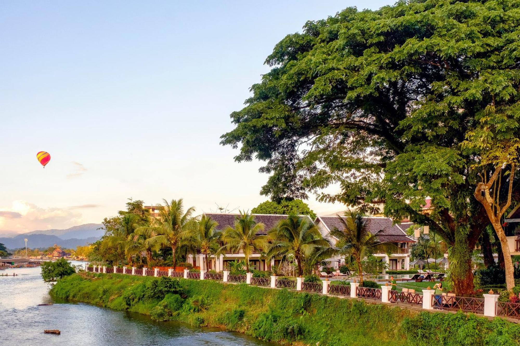 Riverside Boutique Resort, Vang Vieng Buitenkant foto