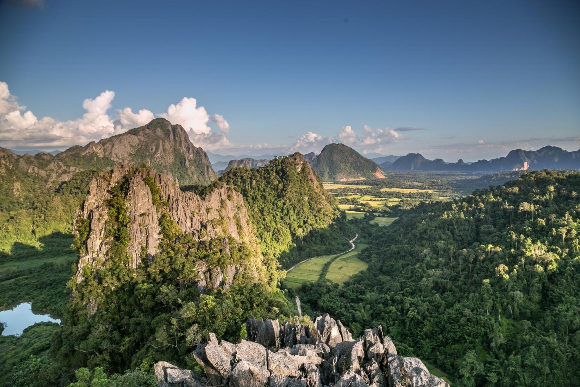 Riverside Boutique Resort, Vang Vieng Buitenkant foto