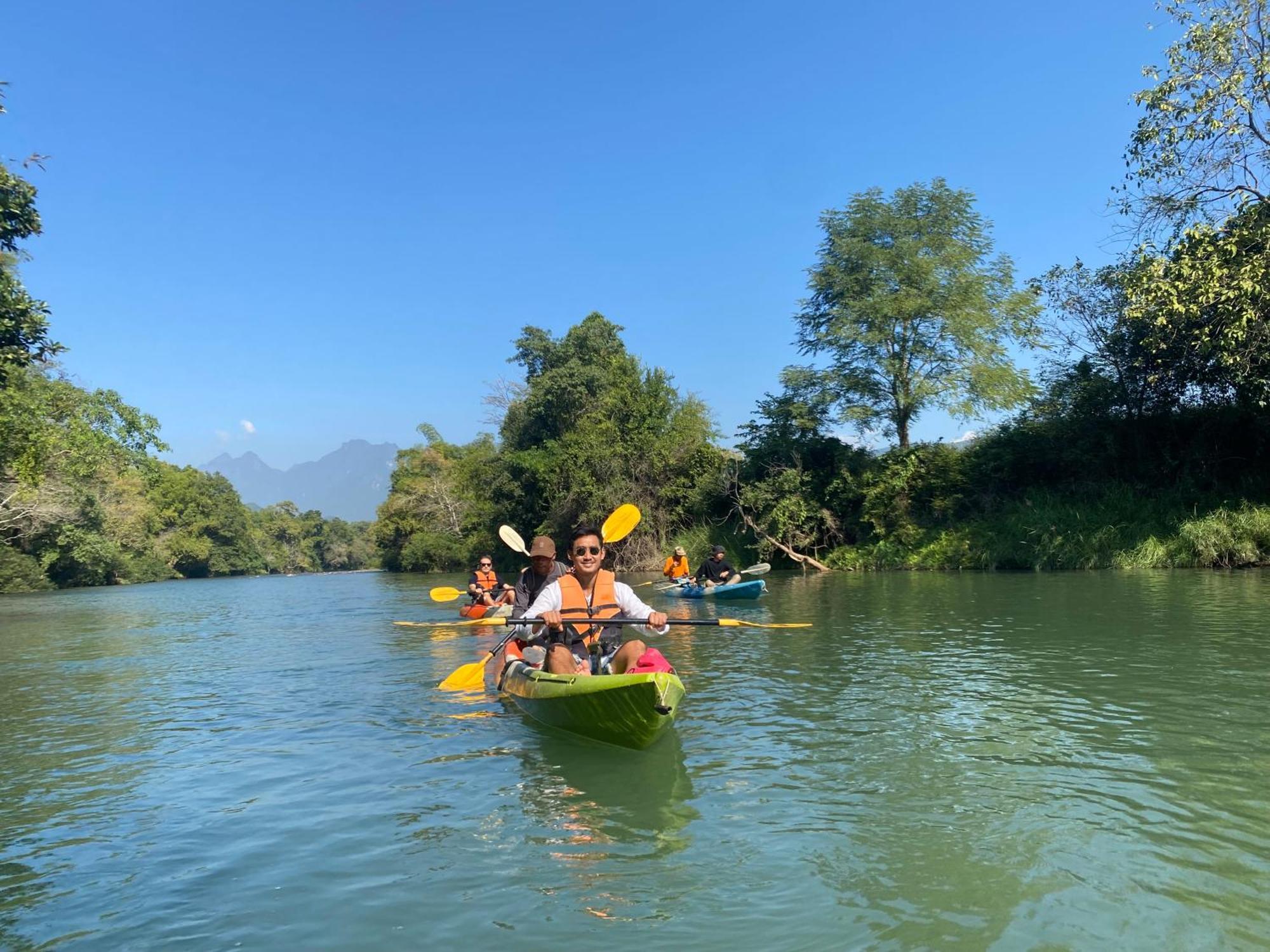 Riverside Boutique Resort, Vang Vieng Buitenkant foto
