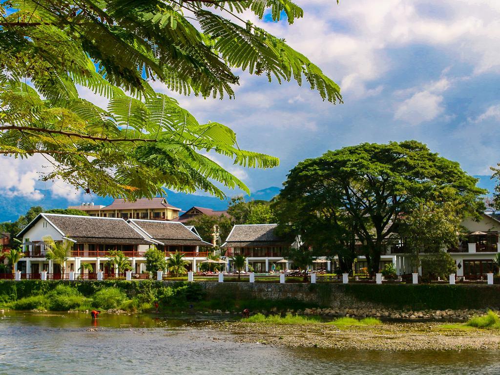 Riverside Boutique Resort, Vang Vieng Buitenkant foto