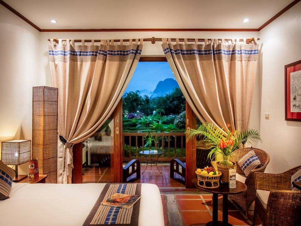 Riverside Boutique Resort, Vang Vieng Buitenkant foto