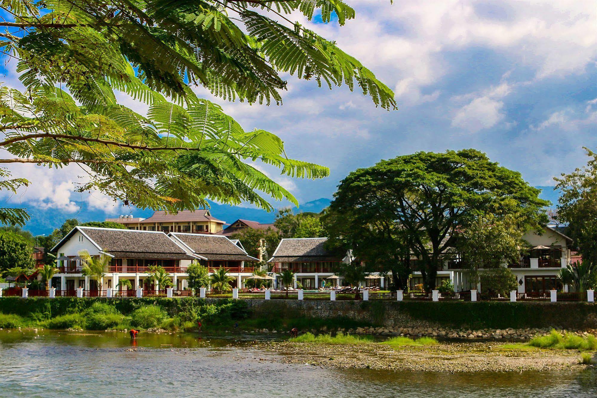 Riverside Boutique Resort, Vang Vieng Buitenkant foto